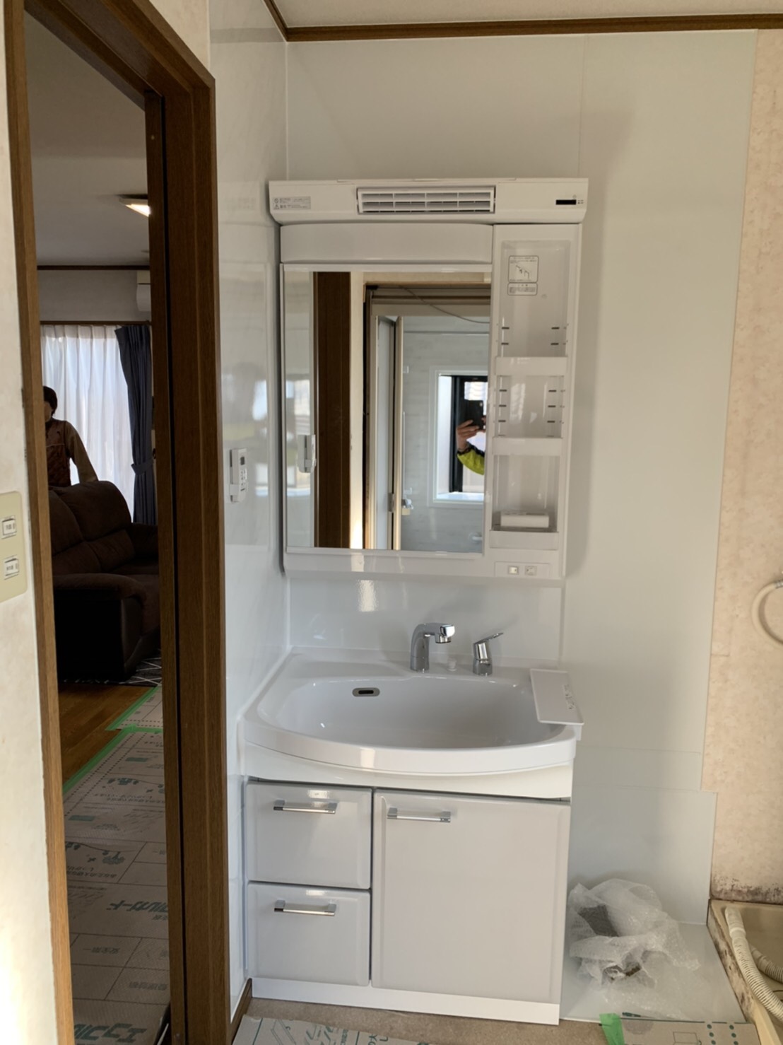 東大阪市H様邸　洗面